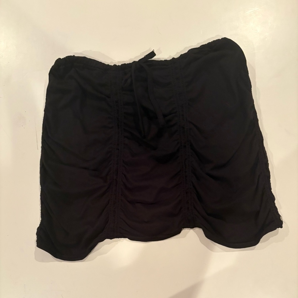 Neon Buddha Black Mini Skirt - Picture 4 of 7